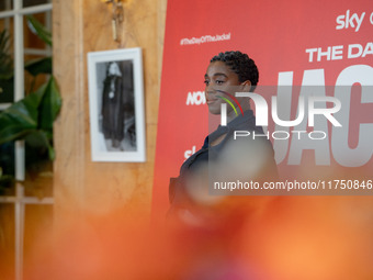 Lashana Lynch attends ''The Day of the Jackal'' photocall at The St. Regis Hotel in Rome, Italy, on November 7, 2024. (