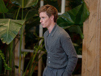 Eddie Redmayne attends ''The Day of the Jackal'' photocall at The St. Regis Hotel in Rome, Italy, on November 7, 2024. (