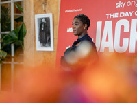 Lashana Lynch attends ''The Day of the Jackal'' photocall at The St. Regis Hotel in Rome, Italy, on November 7, 2024. (