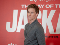 Eddie Redmayne attends ''The Day of the Jackal'' photocall at The St. Regis Hotel in Rome, Italy, on November 7, 2024. (