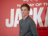 Eddie Redmayne attends ''The Day of the Jackal'' photocall at The St. Regis Hotel in Rome, Italy, on November 7, 2024. (