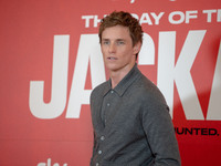 Eddie Redmayne attends ''The Day of the Jackal'' photocall at The St. Regis Hotel in Rome, Italy, on November 7, 2024. (