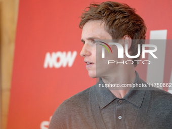 Eddie Redmayne attends ''The Day of the Jackal'' photocall at The St. Regis Hotel in Rome, Italy, on November 7, 2024. (