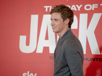 Eddie Redmayne attends ''The Day of the Jackal'' photocall at The St. Regis Hotel in Rome, Italy, on November 7, 2024. (