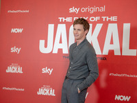 Eddie Redmayne attends ''The Day of the Jackal'' photocall at The St. Regis Hotel in Rome, Italy, on November 7, 2024. (