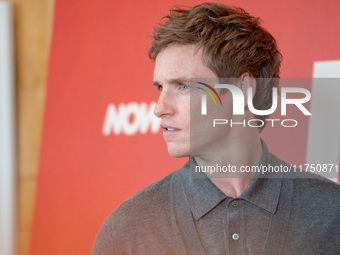 Eddie Redmayne attends ''The Day of the Jackal'' photocall at The St. Regis Hotel in Rome, Italy, on November 7, 2024. (