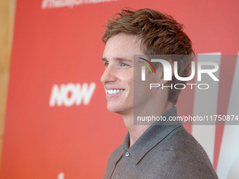 Eddie Redmayne attends ''The Day of the Jackal'' photocall at The St. Regis Hotel in Rome, Italy, on November 7, 2024. (