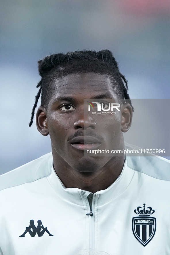 Breel Embolo of AS Monaco looks on during the UEFA Champions League 2024/25 League Phase MD4 match between Bologna FC and AS Monaco at Stadi...