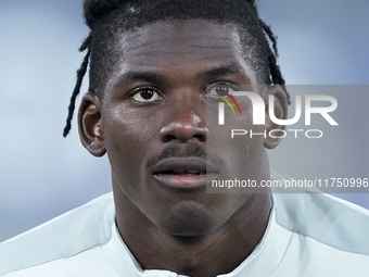 Breel Embolo of AS Monaco looks on during the UEFA Champions League 2024/25 League Phase MD4 match between Bologna FC and AS Monaco at Stadi...