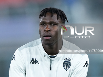 Breel Embolo of AS Monaco looks on during the UEFA Champions League 2024/25 League Phase MD4 match between Bologna FC and AS Monaco at Stadi...