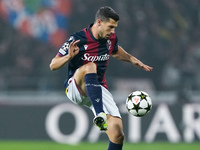 Remo Freuler of Bologna FC during the UEFA Champions League 2024/25 League Phase MD4 match between Bologna FC and AS Monaco at Stadio Renato...