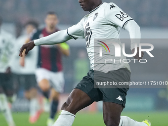 Breel Embolo of AS Monaco during the UEFA Champions League 2024/25 League Phase MD4 match between Bologna FC and AS Monaco at Stadio Renato...