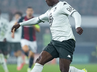 Breel Embolo of AS Monaco during the UEFA Champions League 2024/25 League Phase MD4 match between Bologna FC and AS Monaco at Stadio Renato...