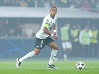 Thilo Kehrer of AS Monaco during the UEFA Champions League 2024/25 League Phase MD4 match between Bologna FC and AS Monaco at Stadio Renato...