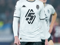 Caio Henrique of AS Monaco looks on during the UEFA Champions League 2024/25 League Phase MD4 match between Bologna FC and AS Monaco at Stad...