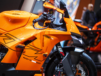 The KTM 990 RC R MY 2025 is at the 110th International Motorcycle and Accessories Exhibition 2024 at Fiera Milano Rho in Milan, Italy, on No...