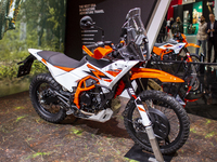 KTM 39 is at the 110th International Motorcycle and Accessories Exhibition 2024 at Fiera Milano Rho in Milan, Italy, on November 6, 2024. (