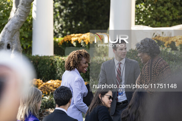 In Washington, DC, on November 7, 2024, President Joe Biden addresses the nation on the election outcome and a peaceful transfer of power in...