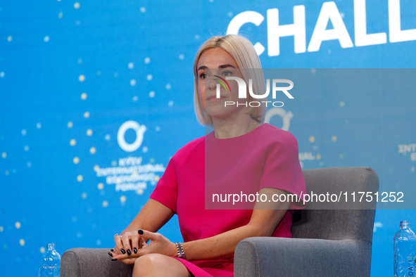 In Kyiv, Ukraine, on November 7, 2024, Natalia Iaromenko, owner of the cosmetic brands LAMEL & LN Pro and founder and CEO of the U.S.-based...