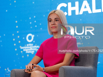 In Kyiv, Ukraine, on November 7, 2024, Natalia Iaromenko, owner of the cosmetic brands LAMEL & LN Pro and founder and CEO of the U.S.-based...