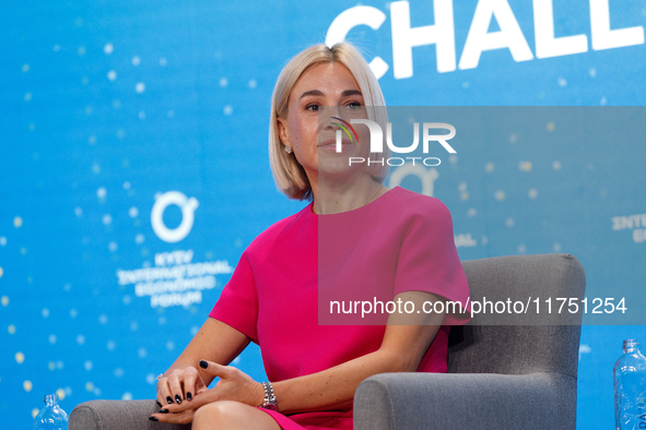 In Kyiv, Ukraine, on November 7, 2024, Natalia Iaromenko, owner of the cosmetic brands LAMEL & LN Pro and founder and CEO of the U.S.-based...