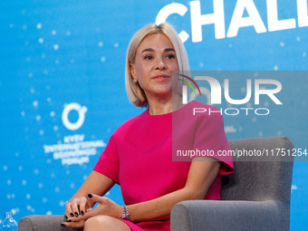 In Kyiv, Ukraine, on November 7, 2024, Natalia Iaromenko, owner of the cosmetic brands LAMEL & LN Pro and founder and CEO of the U.S.-based...