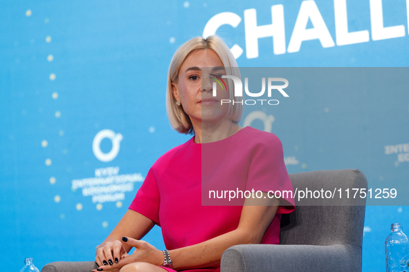 In Kyiv, Ukraine, on November 7, 2024, Natalia Iaromenko, owner of the cosmetic brands LAMEL & LN Pro and founder and CEO of the U.S.-based...