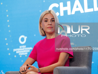 In Kyiv, Ukraine, on November 7, 2024, Natalia Iaromenko, owner of the cosmetic brands LAMEL & LN Pro and founder and CEO of the U.S.-based...