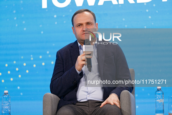 In Kyiv, Ukraine, on November 7, 2024, Deputy Prime Minister for Restoration of Ukraine and Minister for Communities and Territories Develop...