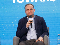 In Kyiv, Ukraine, on November 7, 2024, Deputy Prime Minister for Restoration of Ukraine and Minister for Communities and Territories Develop...