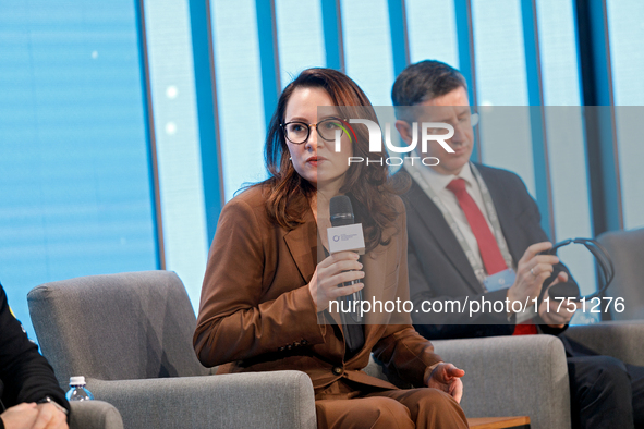 Yuliia Svyrydenko, First Deputy Prime Minister of Ukraine and Minister of Economy of Ukraine, attends the ''Ukraine and Europe: Toward a Com...