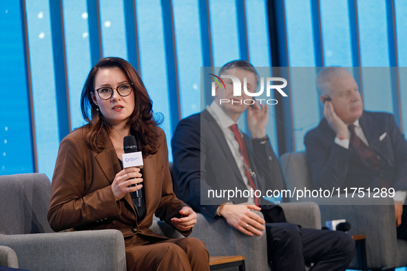 Yuliia Svyrydenko, First Deputy Prime Minister of Ukraine and Minister of Economy of Ukraine, attends the ''Ukraine and Europe: Toward a Com...