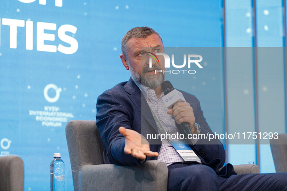 Vasyl Danylyak, CEO of OKKO Group of Companies, attends the ''Resilience in Action: Navigating Business through Challenges and Opportunities...