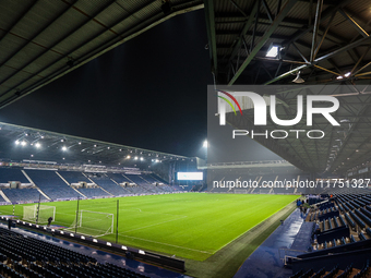 A general view of the ground during the Sky Bet Championship match between West Bromwich Albion and Burnley at The Hawthorns in West Bromwic...