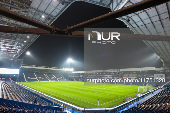 A general view of the ground during the Sky Bet Championship match between West Bromwich Albion and Burnley at The Hawthorns in West Bromwic...