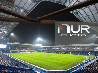 A general view of the ground during the Sky Bet Championship match between West Bromwich Albion and Burnley at The Hawthorns in West Bromwic...