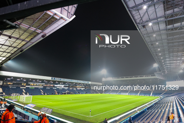 A general view of the ground during the Sky Bet Championship match between West Bromwich Albion and Burnley at The Hawthorns in West Bromwic...