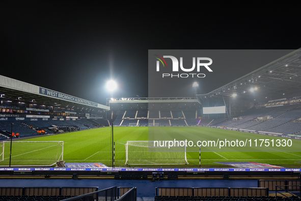 A general view of the ground during the Sky Bet Championship match between West Bromwich Albion and Burnley at The Hawthorns in West Bromwic...