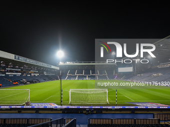 A general view of the ground during the Sky Bet Championship match between West Bromwich Albion and Burnley at The Hawthorns in West Bromwic...