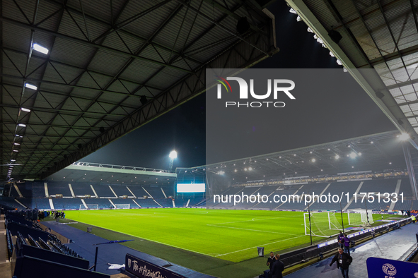 A general view of the ground during the Sky Bet Championship match between West Bromwich Albion and Burnley at The Hawthorns in West Bromwic...