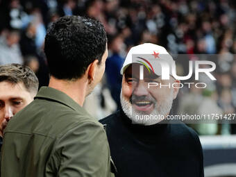 Trpisovsky gestures during the Eurepa League Round 4 match between Eintracht Frankfurt v SK Slavia Prague at the Deutsche Bank Park, Frankfu...