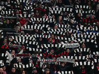  Eintracht Frankfurt fans  during the Eurepa League Round 4 match between Eintracht Frankfurt v SK Slavia Prague at the Deutsche Bank Park,...