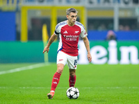 Leandro Trossard of Arsenal during the UEFA Champions League 2024/25 League Phase MD4 match between FC Internazionale and Arsenal at Stadio...