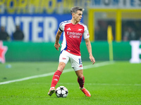 Leandro Trossard of Arsenal during the UEFA Champions League 2024/25 League Phase MD4 match between FC Internazionale and Arsenal at Stadio...