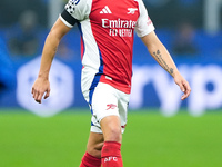 Leandro Trossard of Arsenal during the UEFA Champions League 2024/25 League Phase MD4 match between FC Internazionale and Arsenal at Stadio...