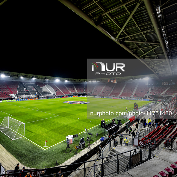 The stadium overview shows the match between AZ and Fenerbahce at the AFAS Stadium for the UEFA Europa League - League phase - Matchday 4 of...