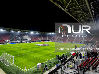 The stadium overview shows the match between AZ and Fenerbahce at the AFAS Stadium for the UEFA Europa League - League phase - Matchday 4 of...