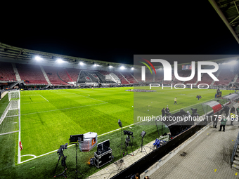 The stadium overview shows the match between AZ and Fenerbahce at the AFAS Stadium for the UEFA Europa League - League phase - Matchday 4 of...