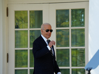 President Biden promises a smooth transition to President Trump during a speech in the White House Rose Garden in Washington, D.C., United S...