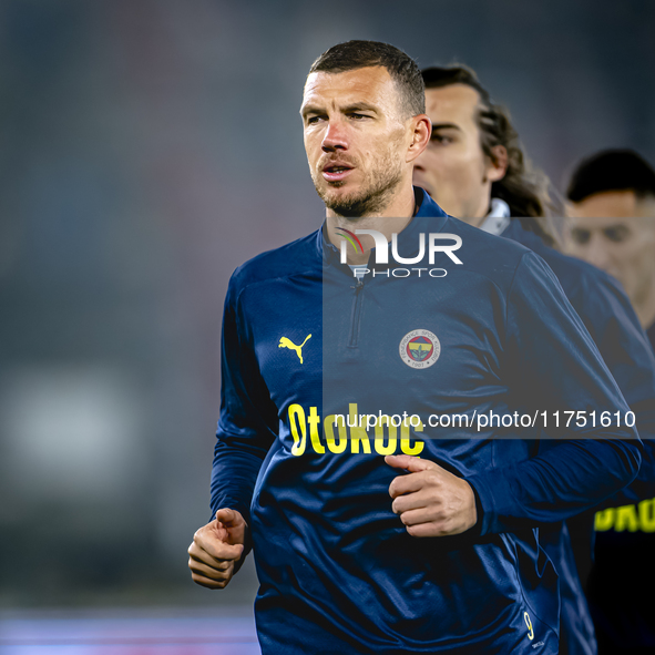 During the match between AZ and Fenerbahce at the AFAS Stadium for the UEFA Europa League - League phase - Matchday 4 of the 2024-2025 seaso...